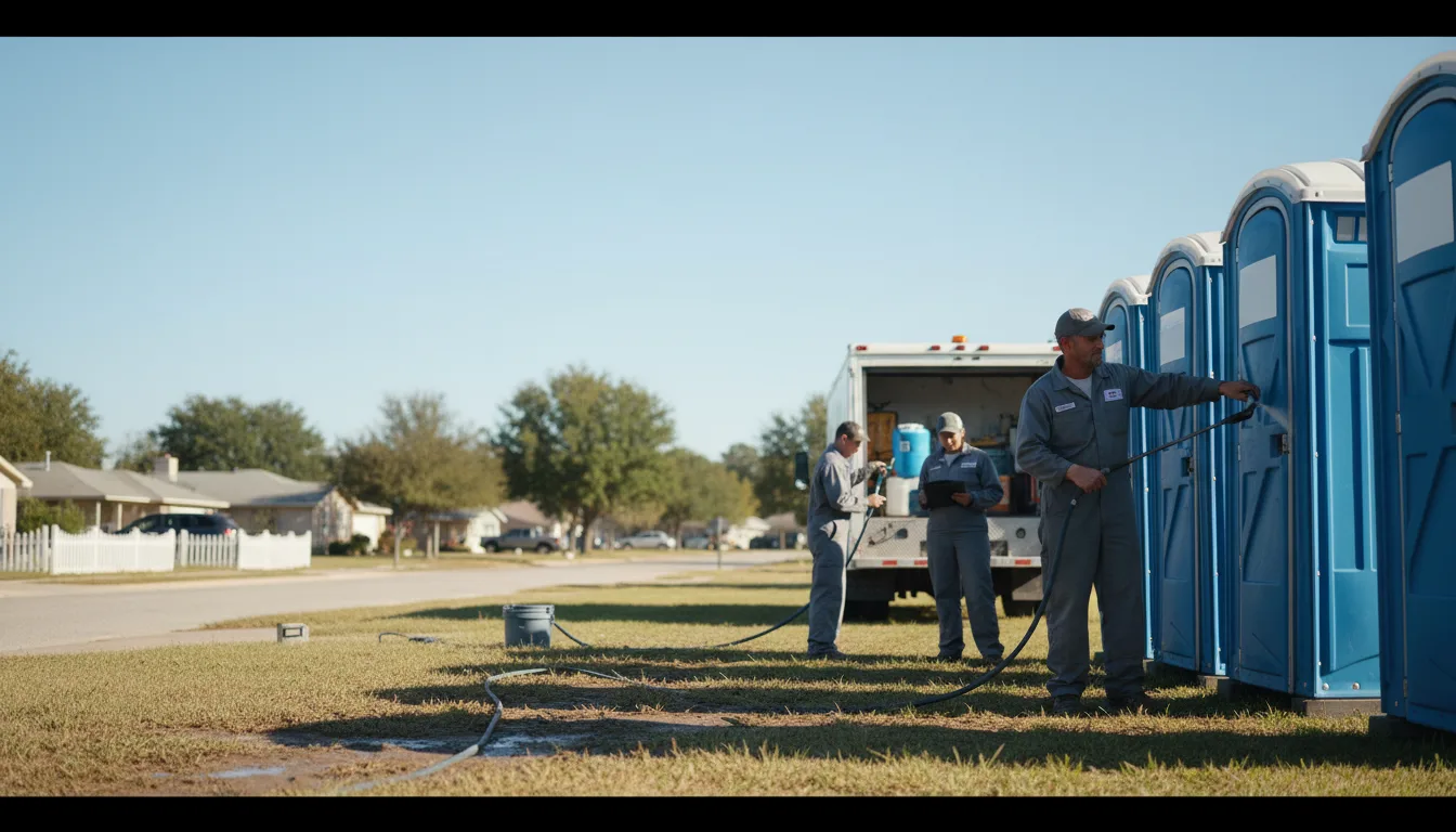 Long-Term Portable Toilet Rental in Bronson, FL near me